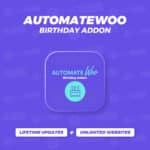 AutomateWoo – Birthdays Add-on